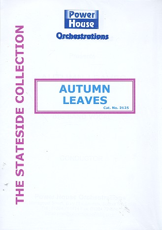 Autumn Leaves: für Gesang und Big