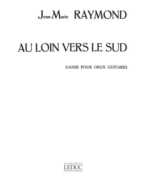 Au Loin vers le Sud