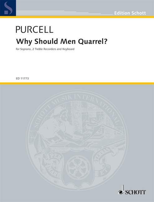 Why Should Men Quarrel