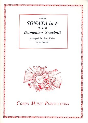 Sonata f major K113