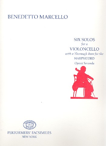 6 Solos op.2 for a Violoncello with a