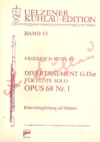 Divertissement G-Dur op.68,1 für