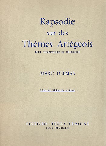 Rapsodie op.237 sur des Thèmes Ariègeois