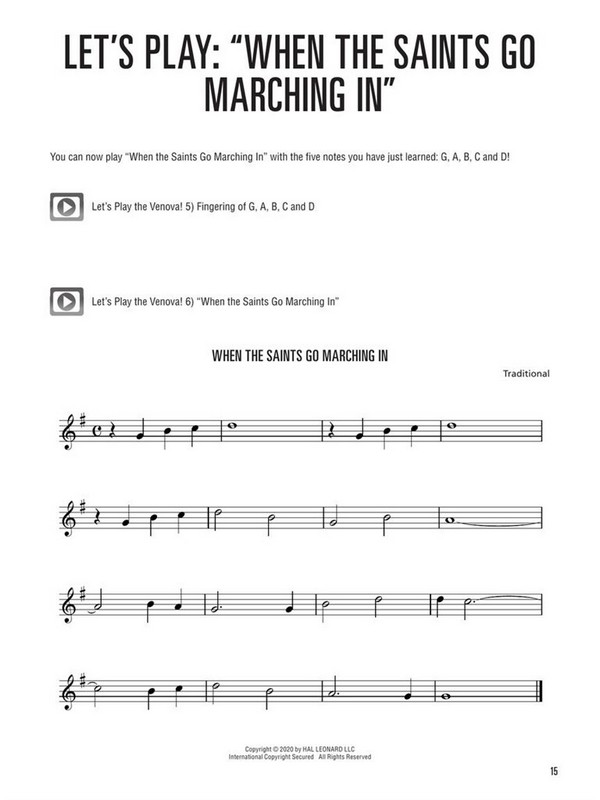 Hal Leonard Venova Method (+Online Audio)
