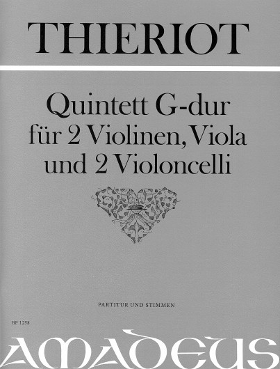 Quintett G-Dur für 2 Violinen, Viola