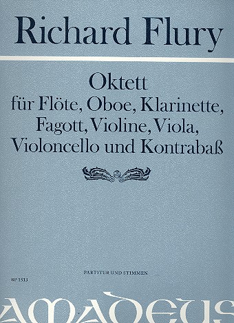 Oktett für Flöte, Oboe, Klarinette, Fagott,