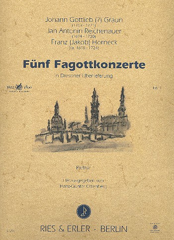 5 Fagottkonzerte in Dresdner Überlieferung