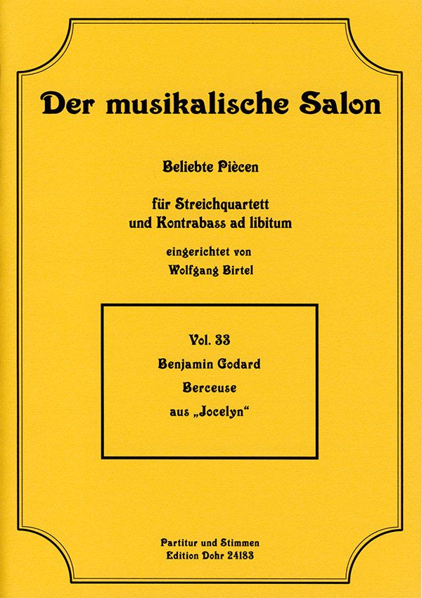 Berceuse aus Jocelyn für