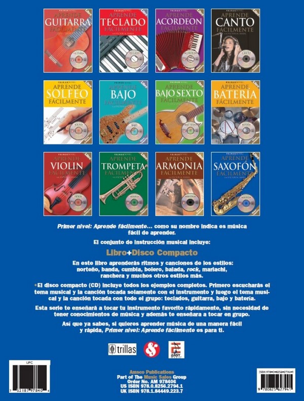 Aprende Saxofon Facilmente Vol.1 (+CD)