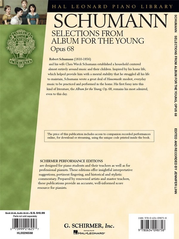 Album for the Young op.68 (+CD)
