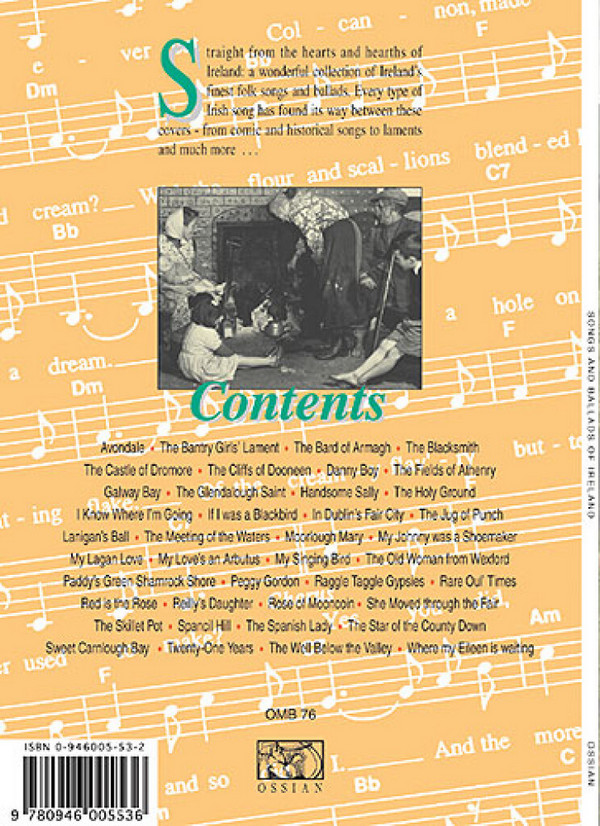 Songs and Ballads of Ireland: