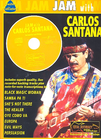 Jam with Carlos Santana (+CD):