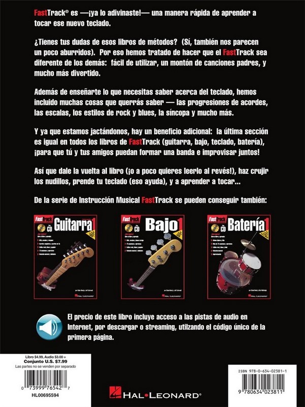 Fast Track Teclado Vol.1 (+CD)