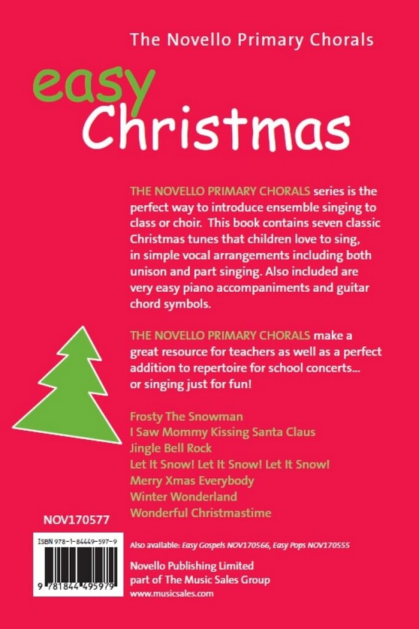 Easy Christmas for mixed chorus