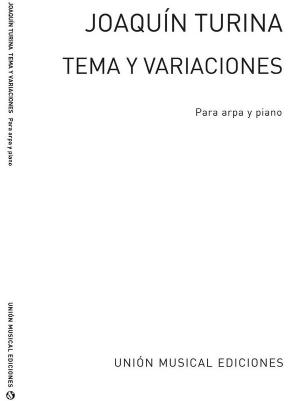 Tema y Variaciones para arpa y piano