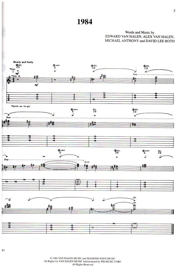 Van Halen: 1984