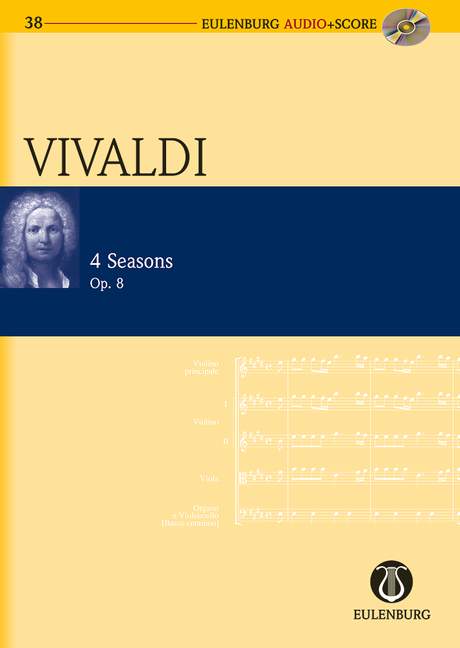 The Four Seasons op.8,1-4 (+CD)