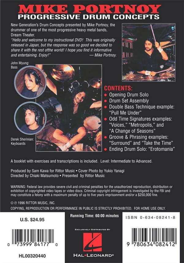 Progressive Drum Concepts DVD-Video