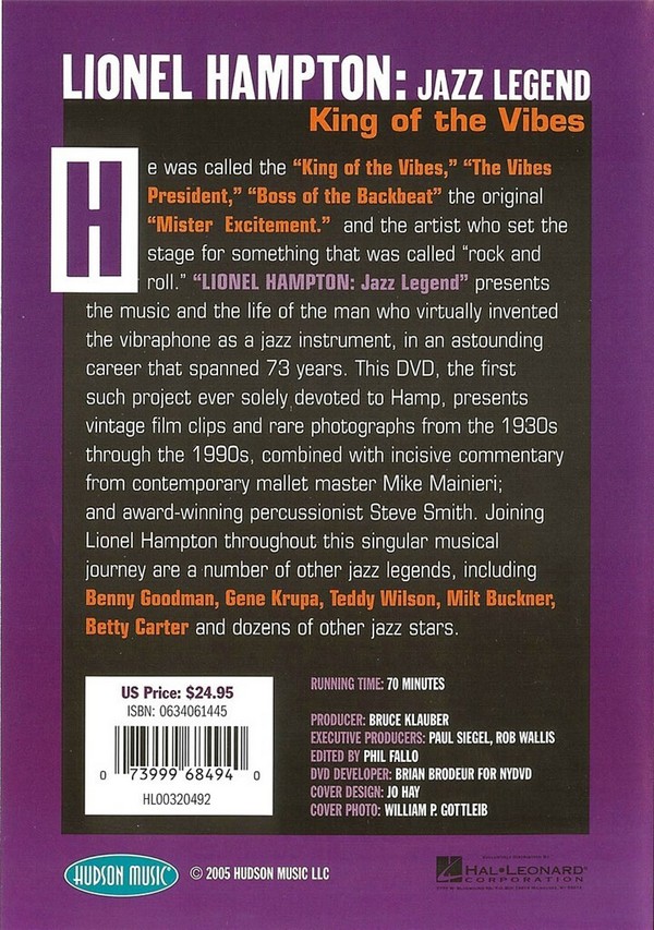 Jazz Legend DVD-Video