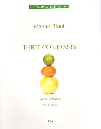 3 Contrasts for 2 clarinets