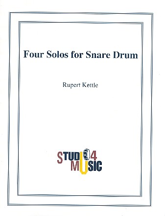 4 Solos for snare drum