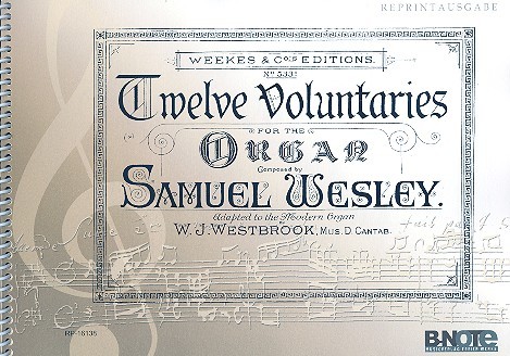 12 Voluntaries op.6