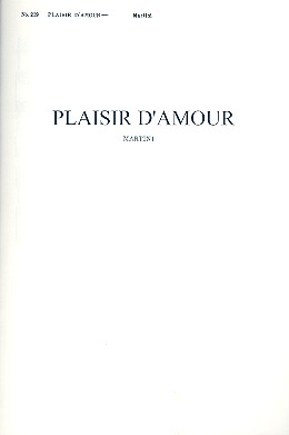 Plaisir d'amour