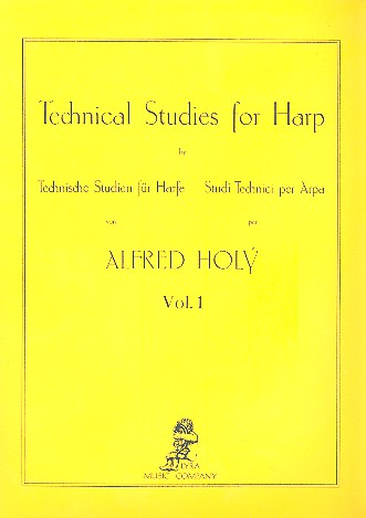 Technical Studies vol.1 for harp