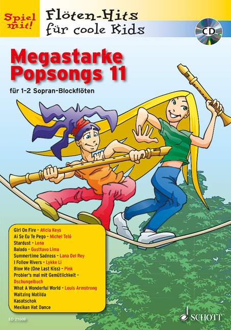 Megastarke Popsongs Band 11 (+CD)