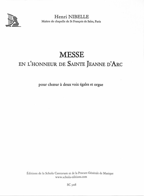 Messe en l'honneur de Ste. Jeanne d'Arc