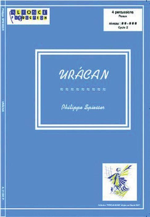 Uracan for 4 percussionnists