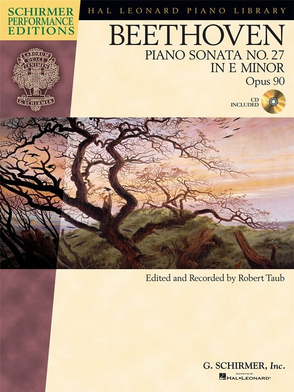 Sonata e minor no.27 op.90 (+CD)