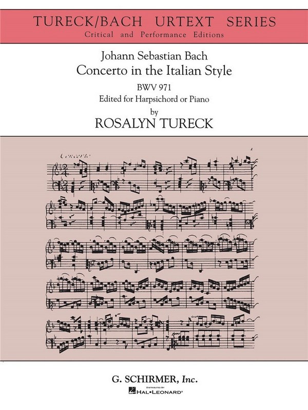 Concerto in the Italian Style BWV971