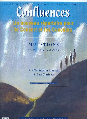 Mutations pour 4 clarinettes basses