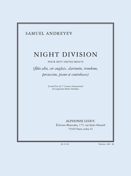 Night Division pour 7 instruments