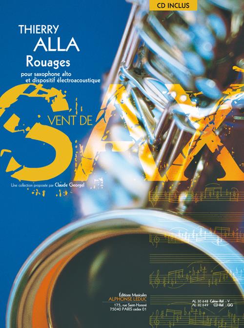 Rouages (+CD) pour saxophone alto