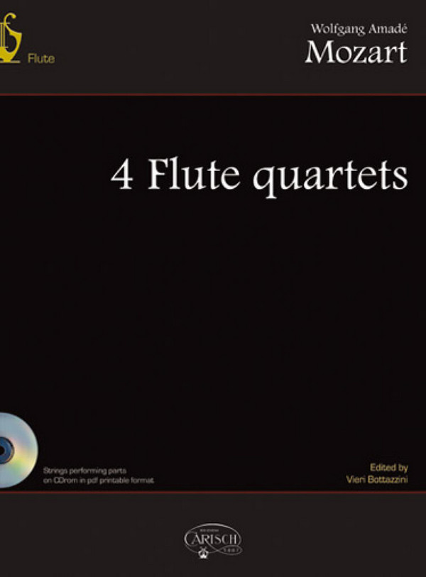 4 quartets (+CD-Rom) for flute and