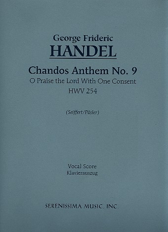 Chandos Anthem No.9 HWV254
