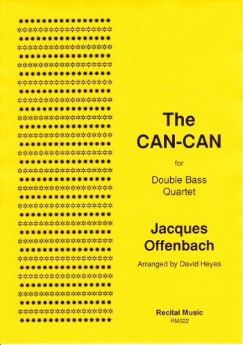 The Can-Can for 4 double basses