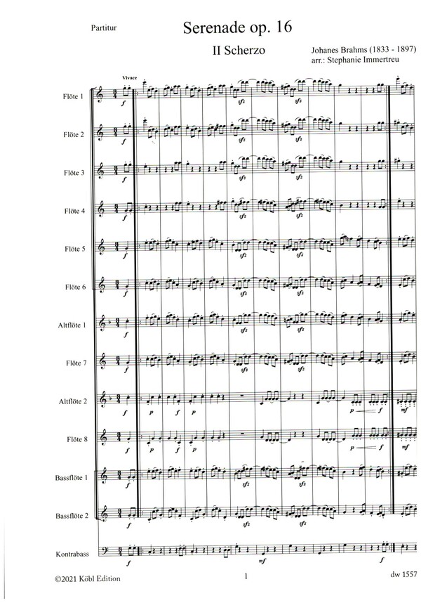 Serenade op.16 - 2. und 3. Satz