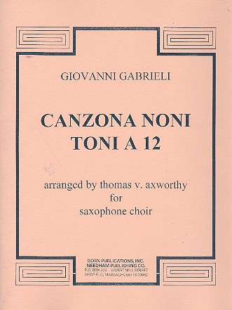 Canzona noni toni a 12 for