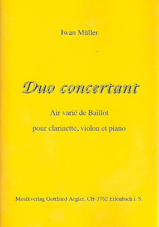 Duo concertant für Klarinette,