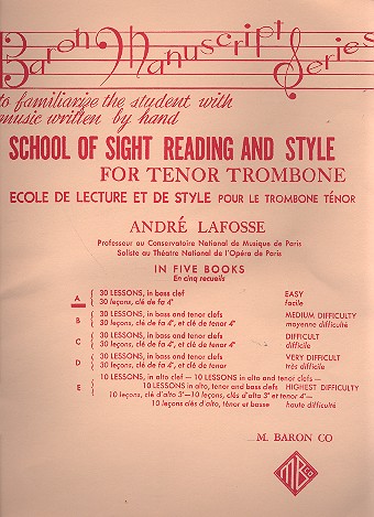 School of Sight Reading and Style vol.A (easy)