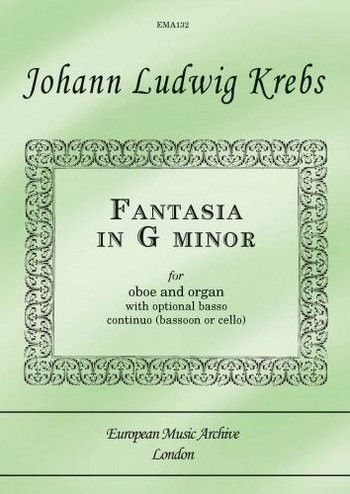 Fantasia in g Minor for oboe and organ