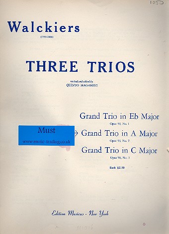 Grand Trio a major op.93 no.2