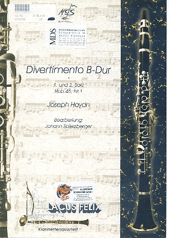Divertimento B-Dur 1. und 2. Satz Hob46:1