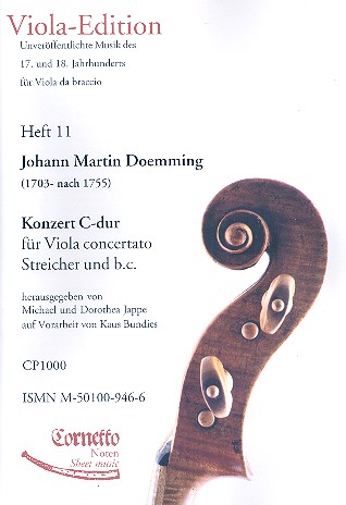 Konzert C-Dur für Viola concertato,