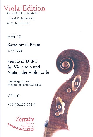 Sonate D-Dur für Viola solo und