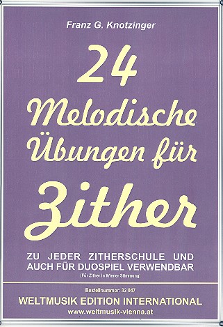 24 melodische Übungen 