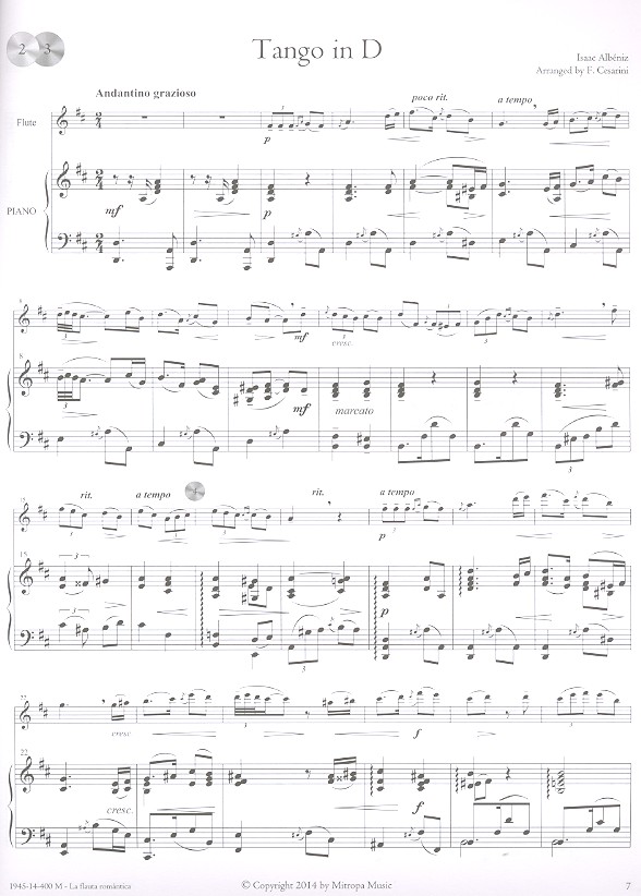 La flauta romantica (+CD)